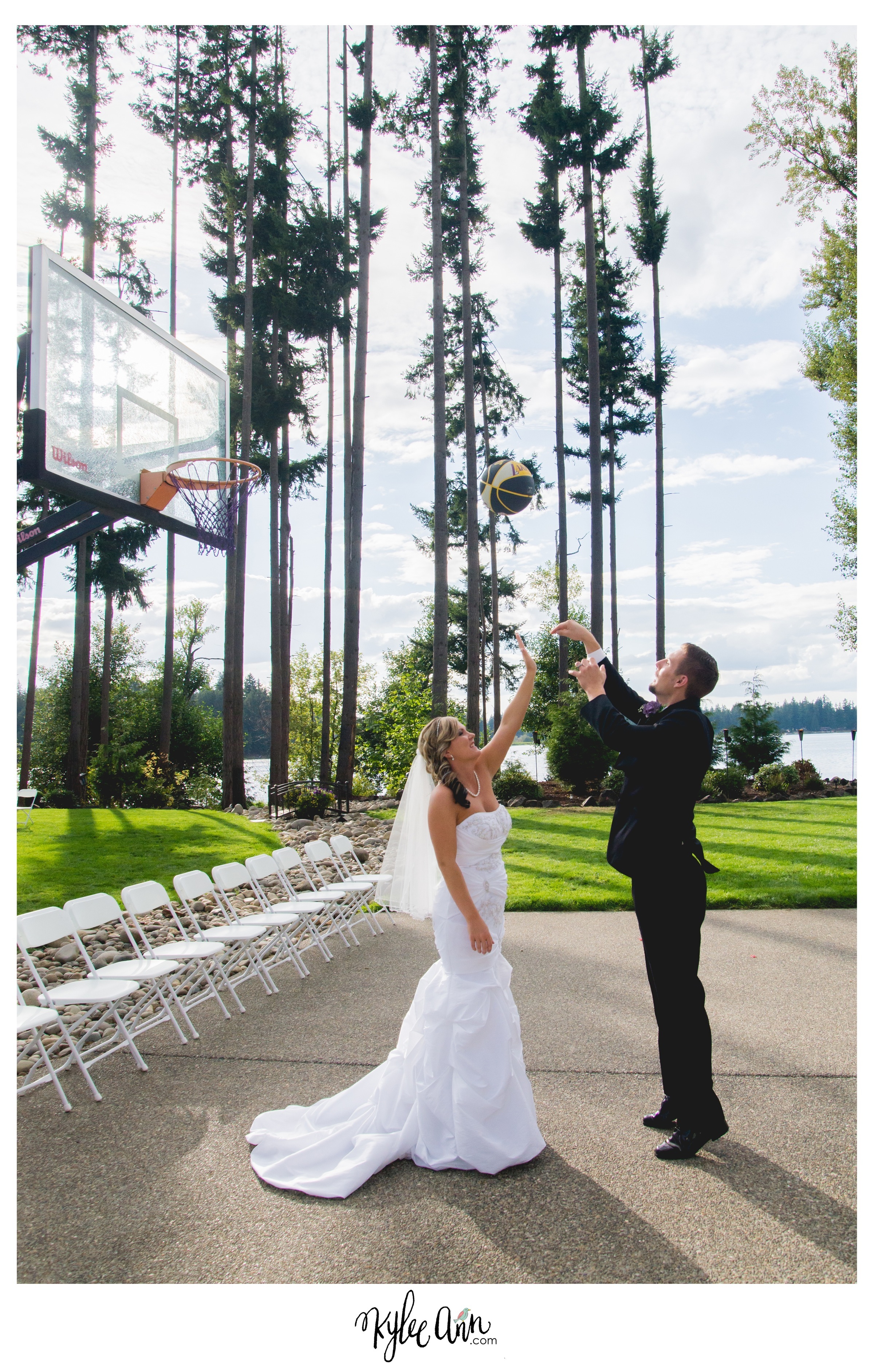 Basketball Themed Wedding Savanna & Brandt Kylee Ann Studios