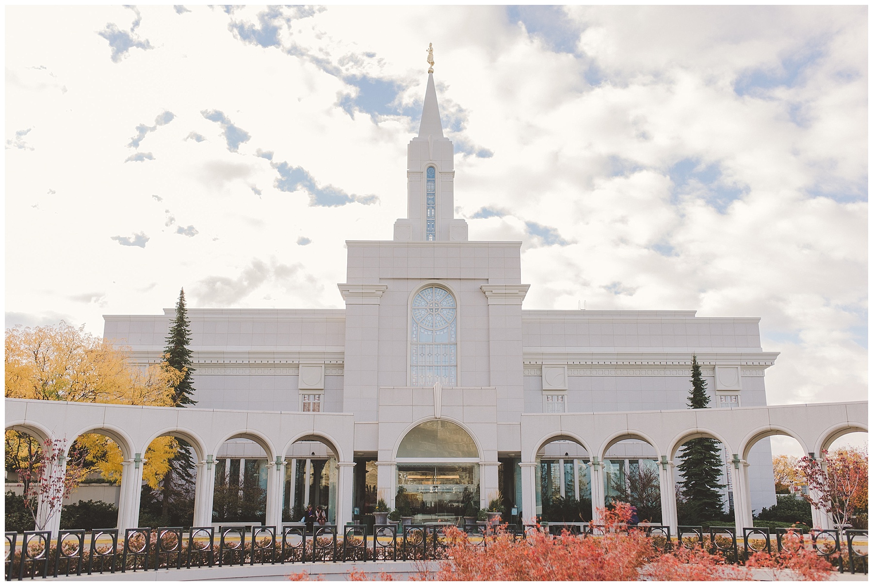 Copper Nickel Wedding Reception Odgen Utah Bountiful Temple