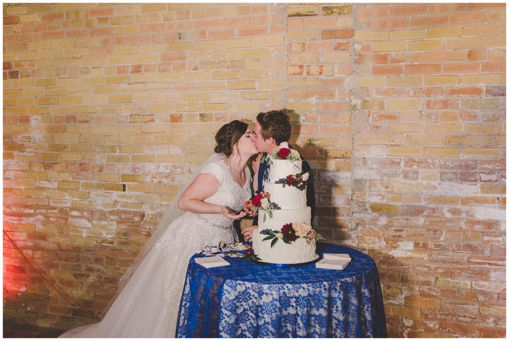 Copper Nickel Wedding Reception Odgen Utah Bountiful Temple