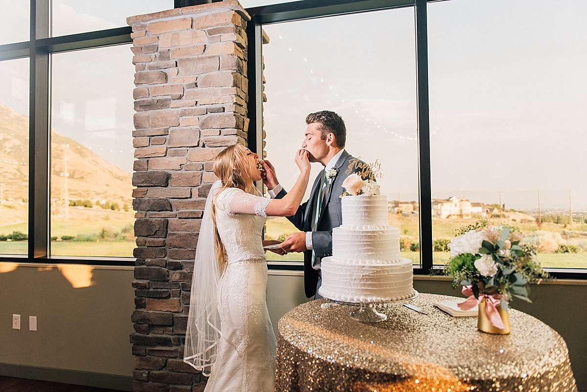 Megan and James Wedding Cedar Hills Golf Course Wedding