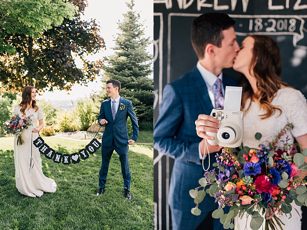 Backyard Wedding Farmington Utah Wedding Photographer