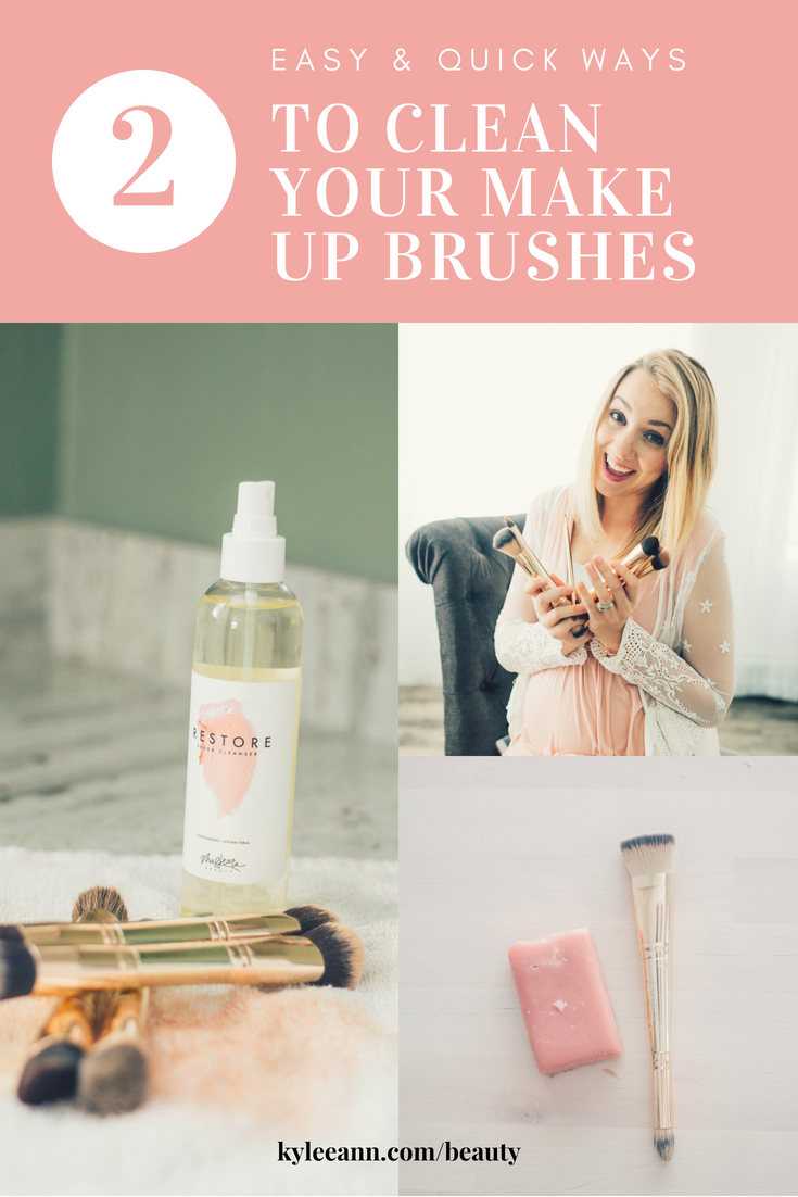 How to Clean Your Make Up Brushes Restore Brush Cleaner