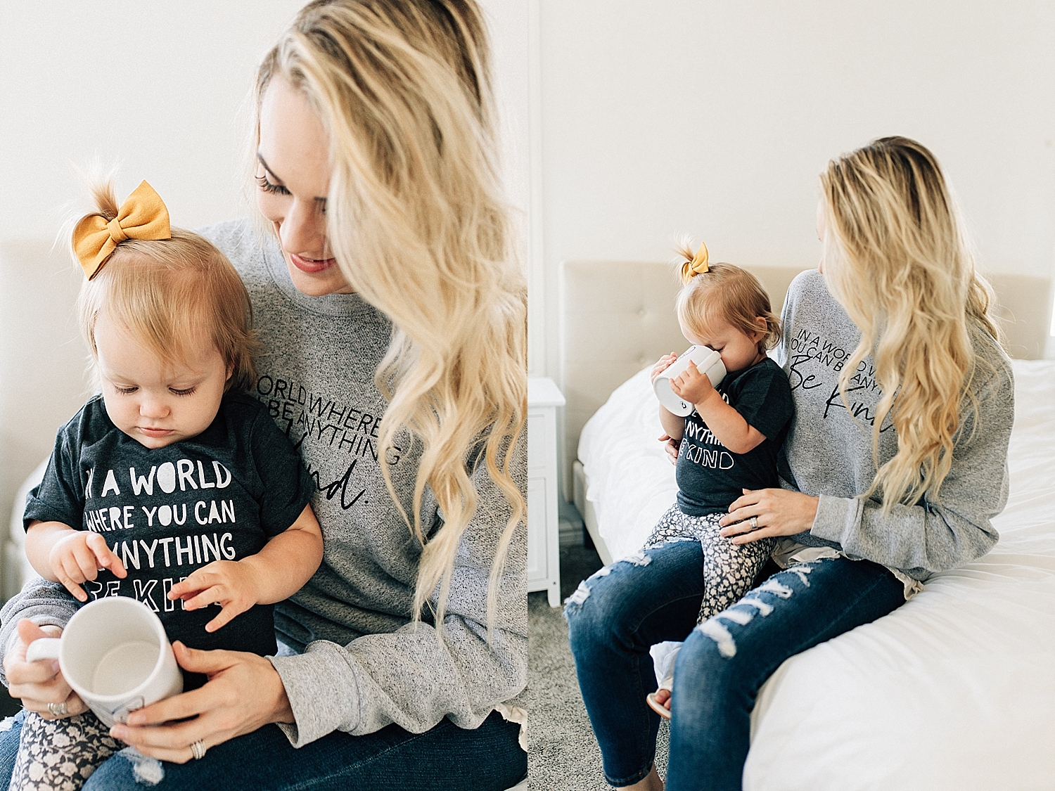 Matching Mom and Baby Graphic Tees My Cheeky Baby