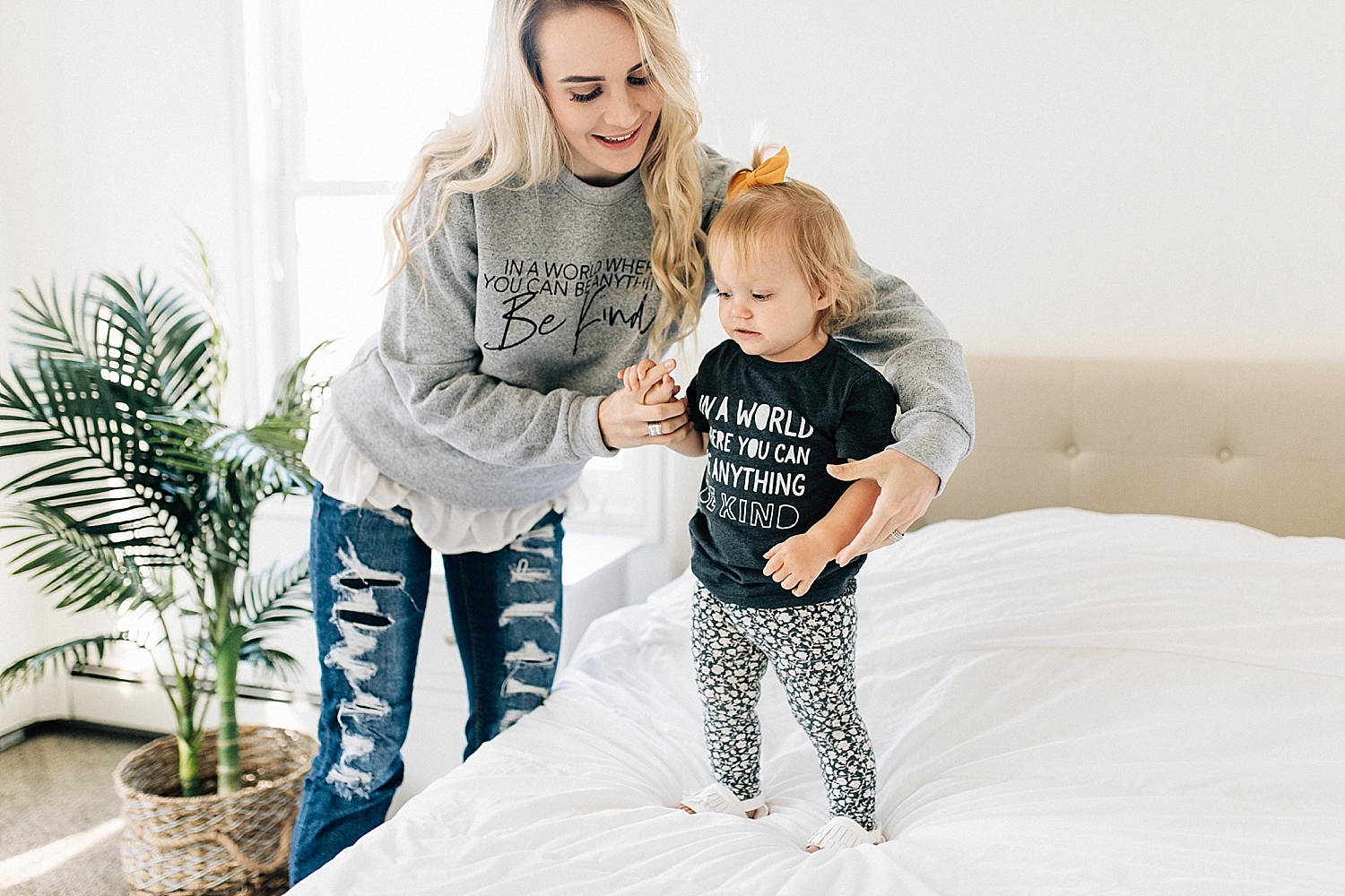 Matching Mom and Baby Graphic Tees My Cheeky Baby