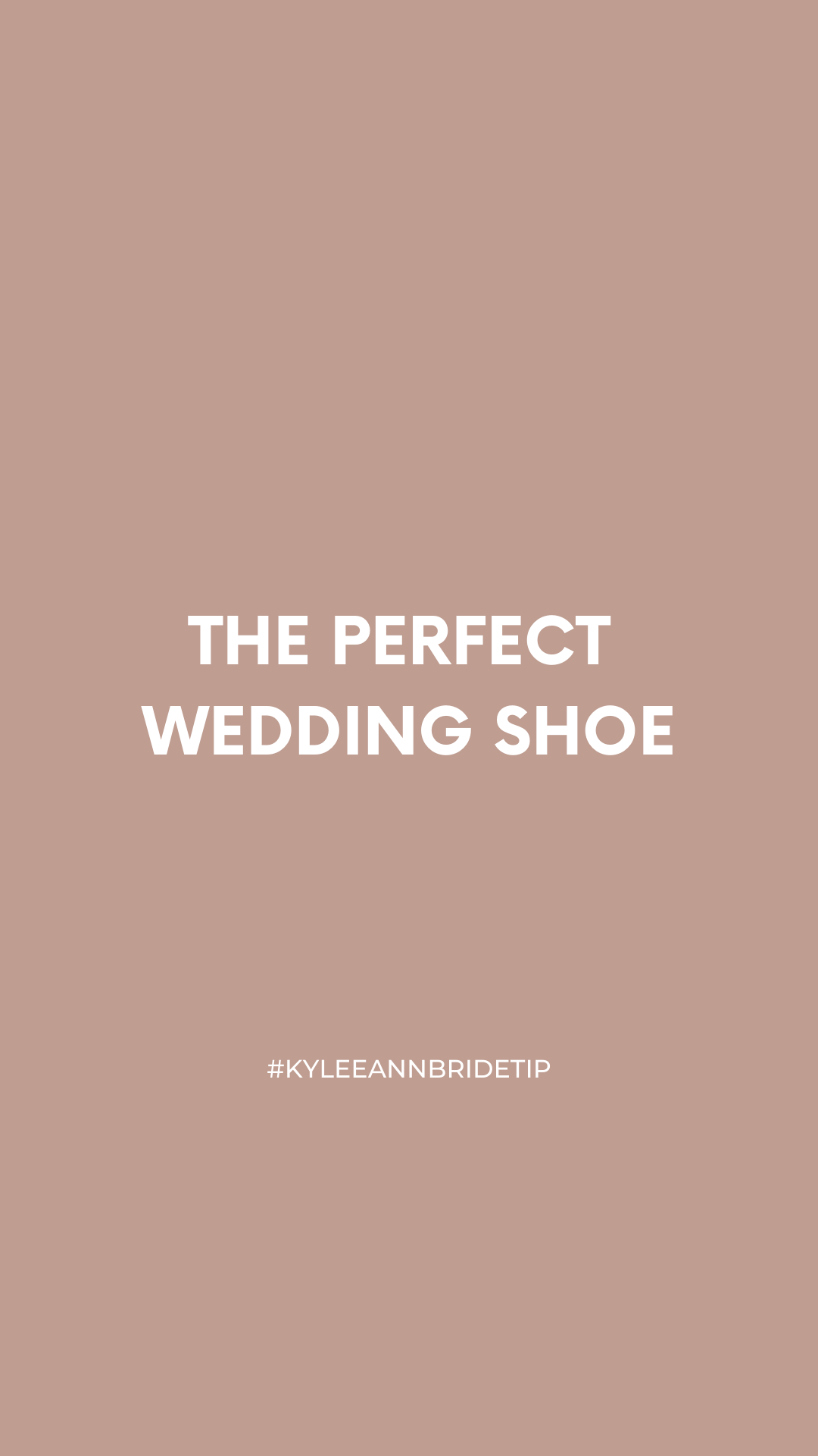 shoe bite protector pad on Bride Tip Perfect Wedding Shoe Kylee Ann Photography