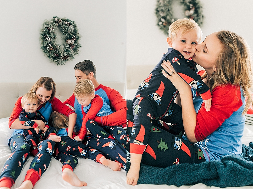 Lazy one pajamas adorable family in the cutest christmas jammies