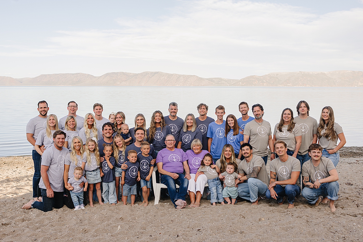 Bear Lake Extended Family Pictures